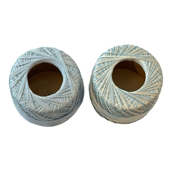 CLARK’S Vintage Big Ball Mercerized Boilfast Crochet Thread Varigated 250 Yards - Picture 3 of 4